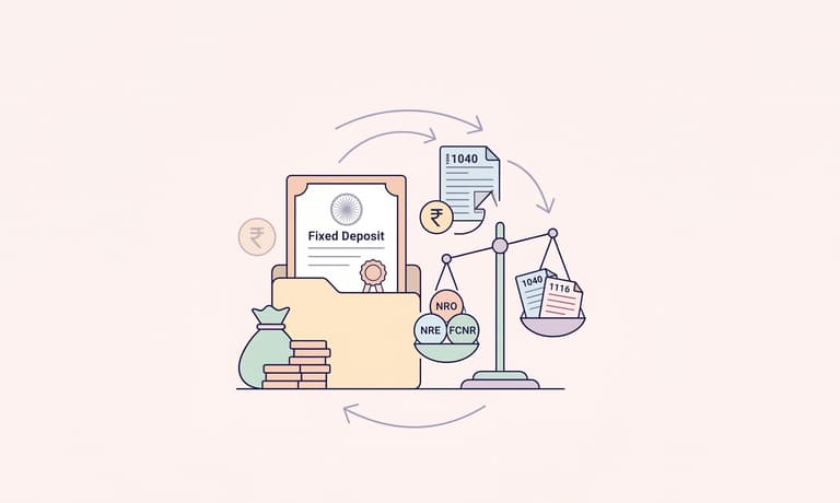 Indian Fixed Deposit Interest — Tax Treatment in the US