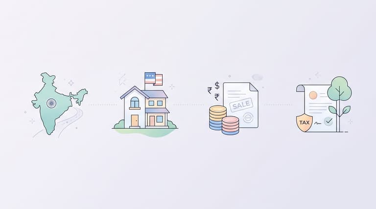 Selling US Property as Indian Resident — How It's Taxed