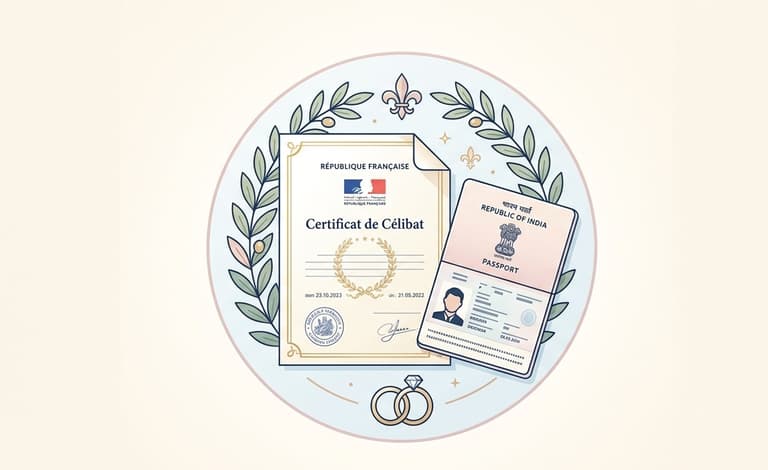 Bachelorhood Certificate France: NRI Marriage Guide 2026