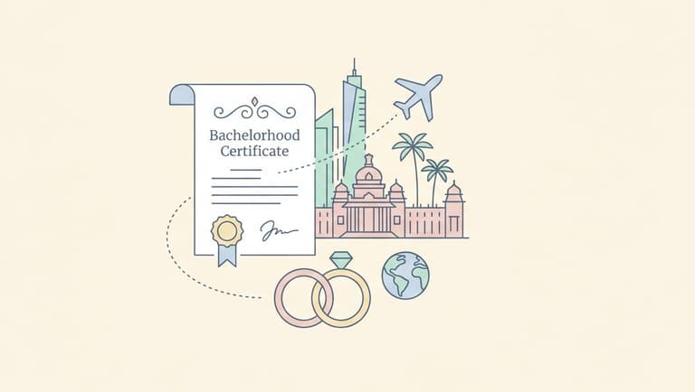 How to Get Bachelorhood Certificate in Bangalore: NRI Complete Guide