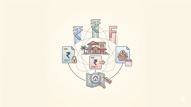 NRO vs NRE vs FCNR Accounts — Which to Use for Indian Property Transactions