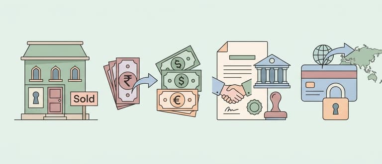 Repatriation of Indian Property Sale Proceeds — Step-by-Step Process